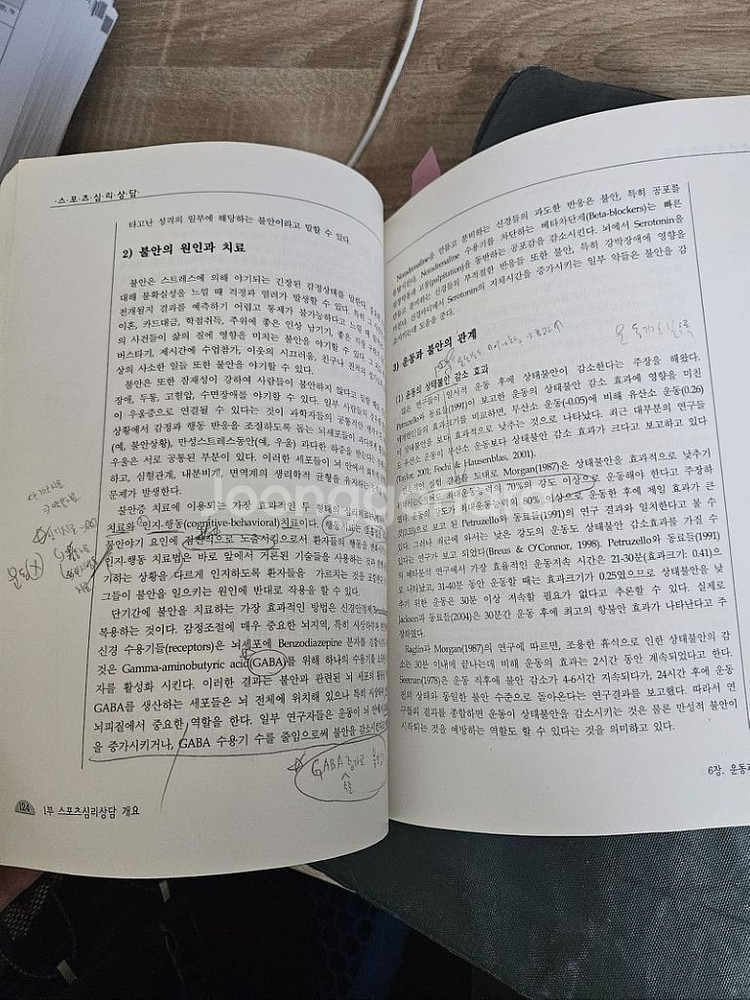 스포츠심리상담 책--2