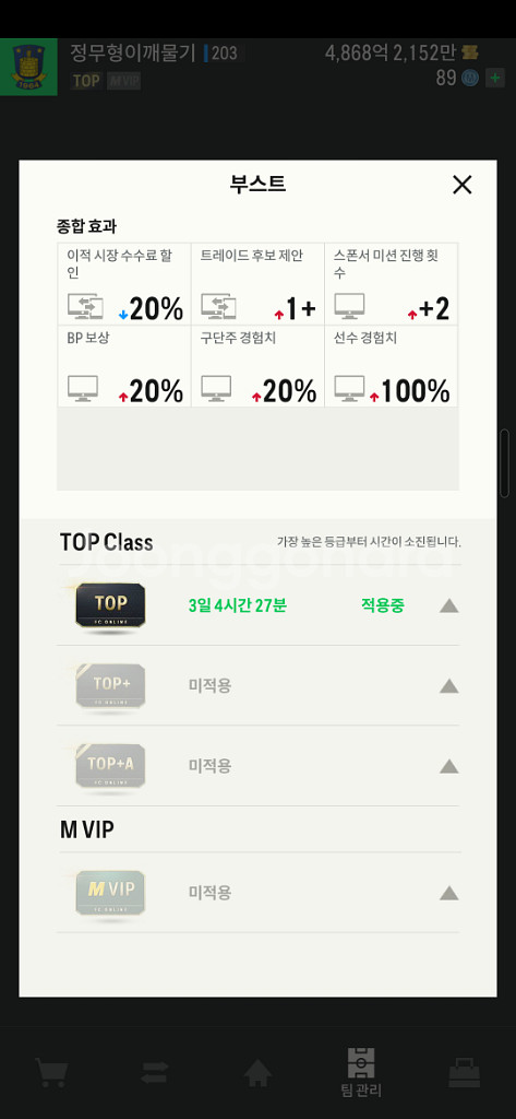 (피파) Fc 온라인 굿즈 판매합니다. 12.6조--3