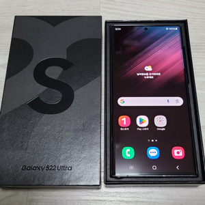 갤럭시 S22울트라 팬텀블랙 512GB 싸게 팝니다.