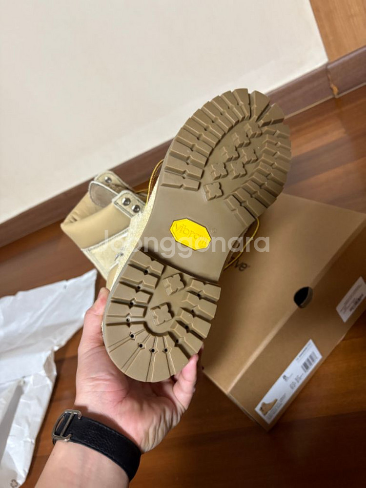 팀버랜드 x 논네이티브 6인치 고어텍스 부츠 라이트 베--3