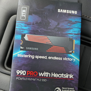 미개봉 삼성 ssd 990PRO 2tb 싱크히트