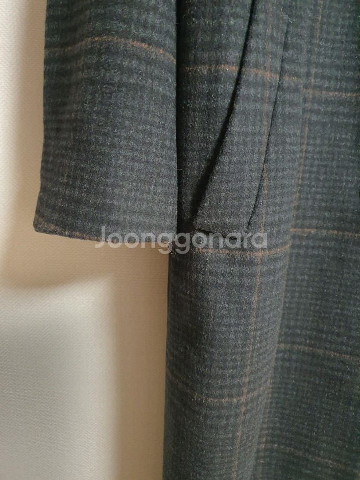 아떼 바네사브루노 박시핏 울 롱 코트 38 사이즈 사--6