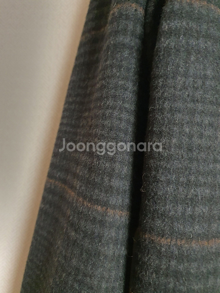 아떼 바네사브루노 박시핏 울 롱 코트 38 사이즈 사--5