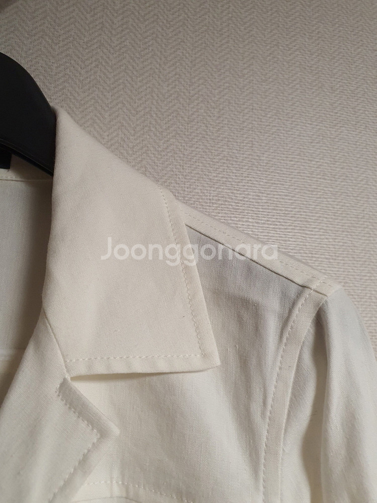 띠어리 theory 린넨 숏 자켓 p 사이즈 사이즈--4
