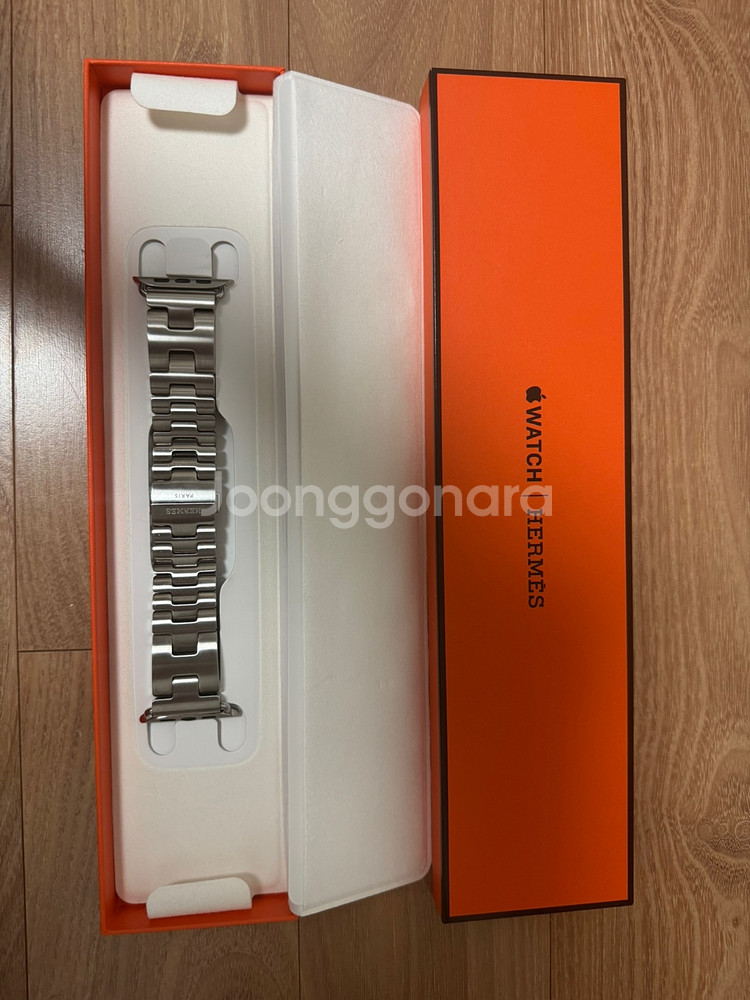 애플워치 에르메스 46mm 사티네 Grand H -M즈--2
