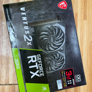 MSI RTX 3060 12gb Ventus 2X OC