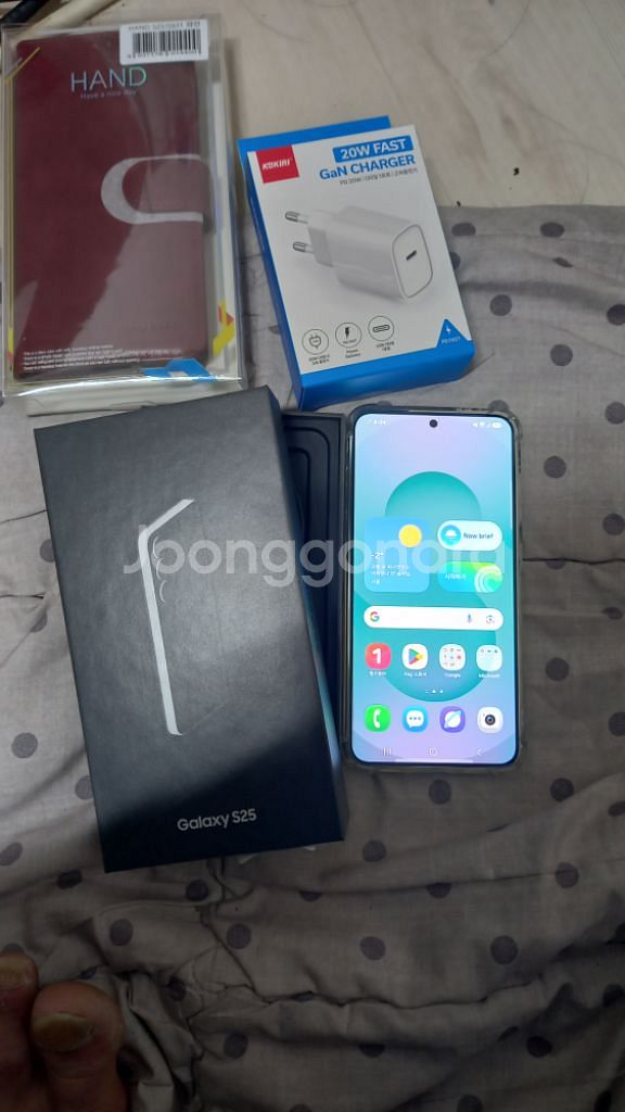 갤럭시 s25 256 새상품 자급제 아님--5