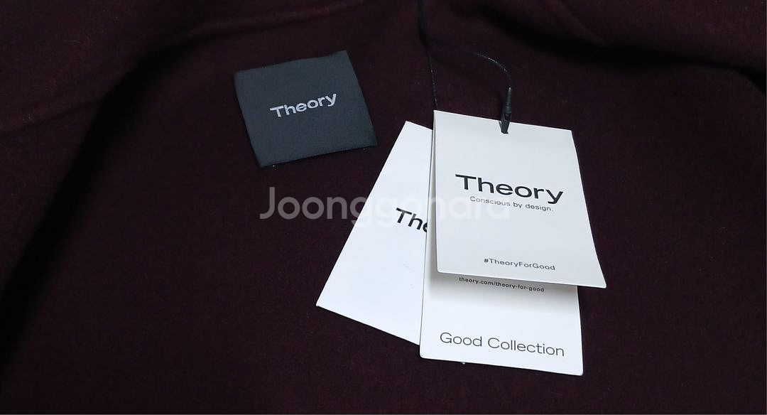 띠어리 Theory 캐시미어 블렌드 벨트 더블 코트--1