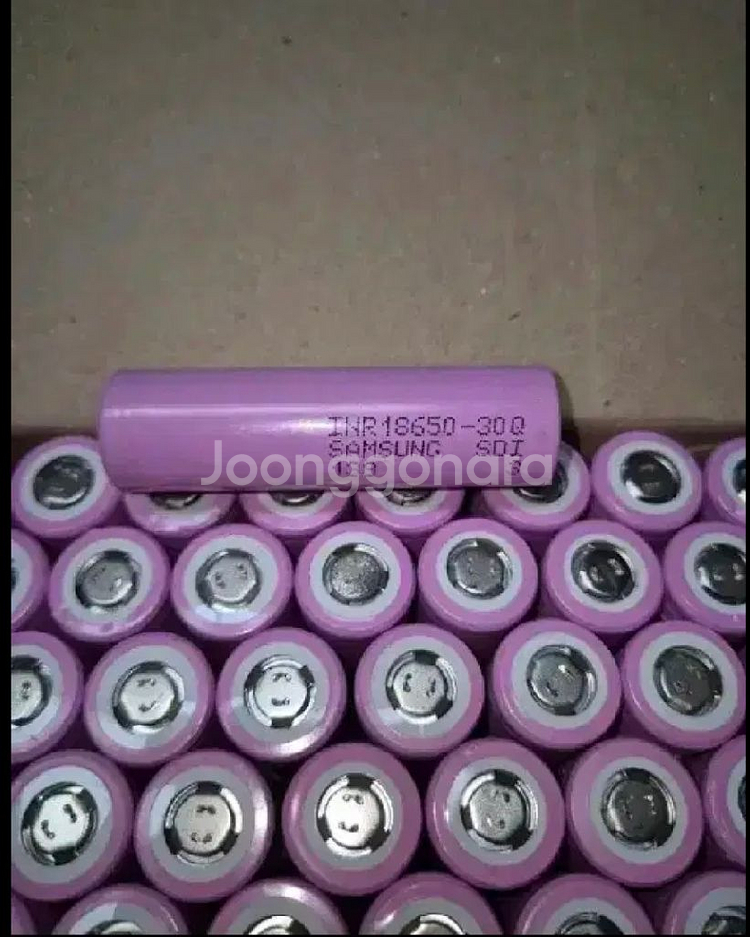 18650고방전 30Q 3000mAh 21개--0