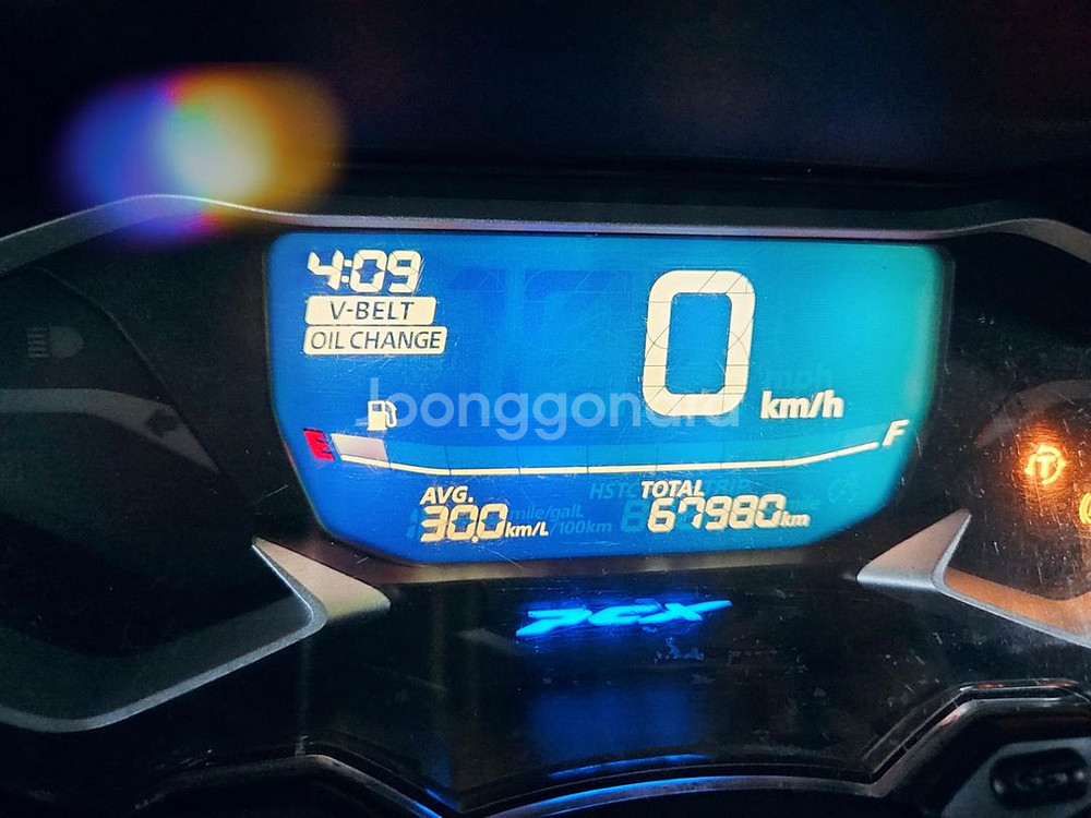 PCX125/21년식/무광블랙/67980KM/스쿠터/--6