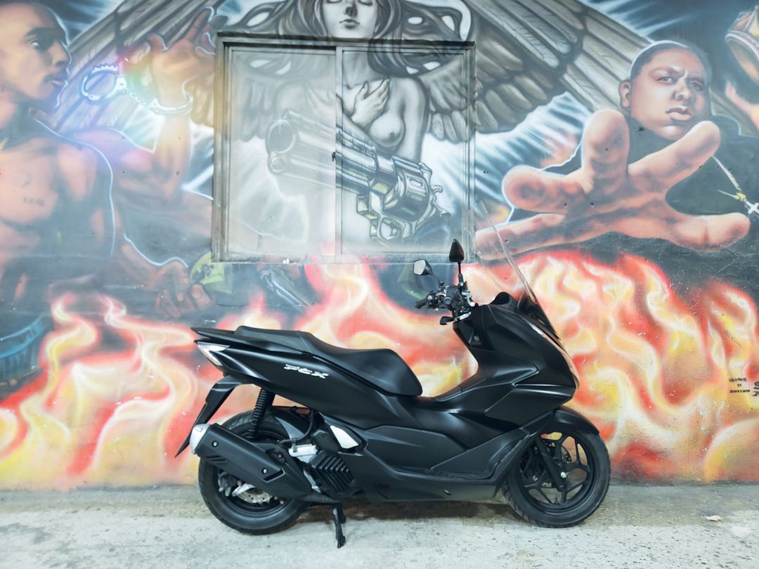 PCX125/21년식/무광블랙/92582KM/부산중고오
