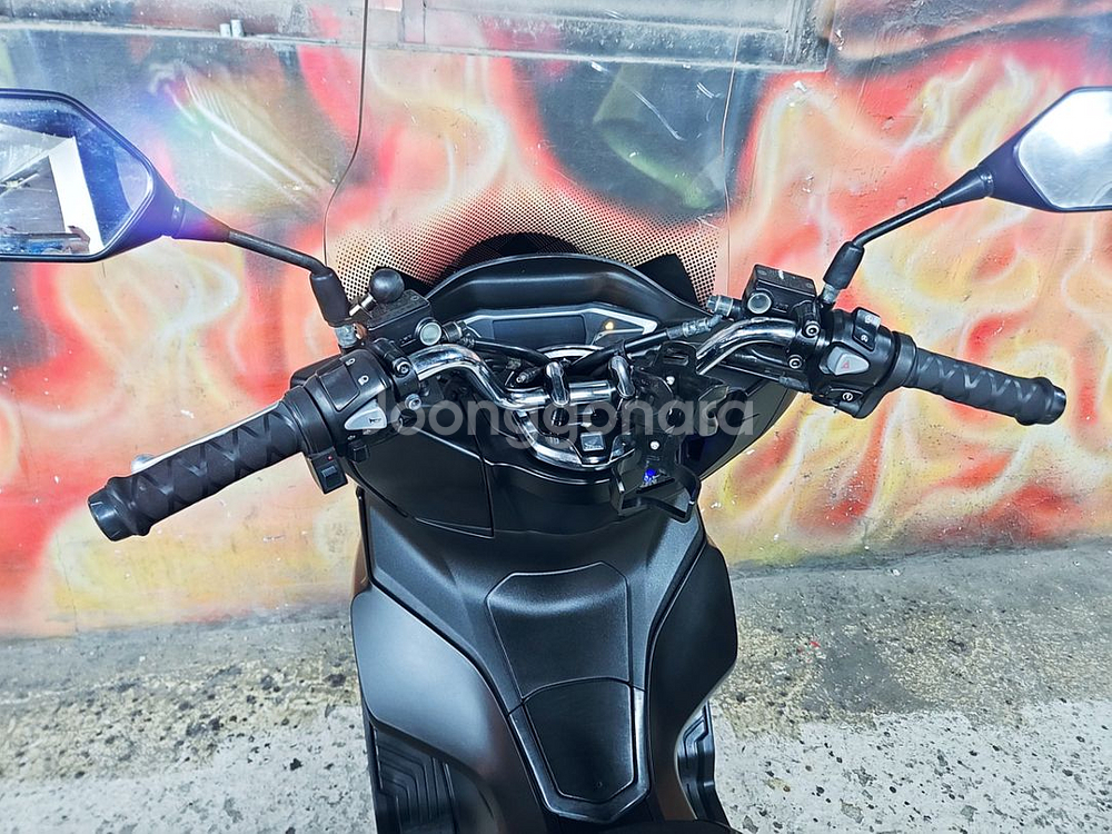 PCX125/21년식/무광블랙/92582KM/부산중고오--7