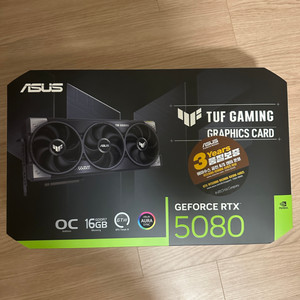 ASUS 5080 tuf gaming oc 팝니다