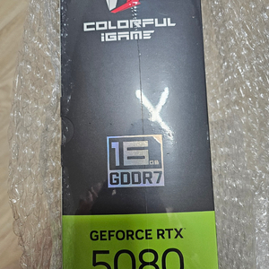 미개봉 컬러풀 RTX 5080 advanced OC