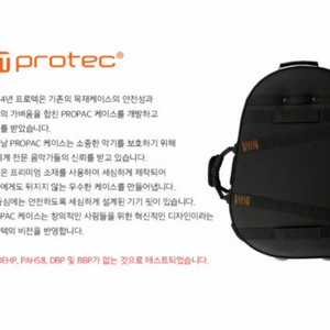 프렌치 호른 케이스(protec)