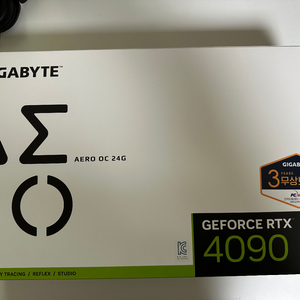 GIGABYTE 지포스 RTX 4090 AERO OC