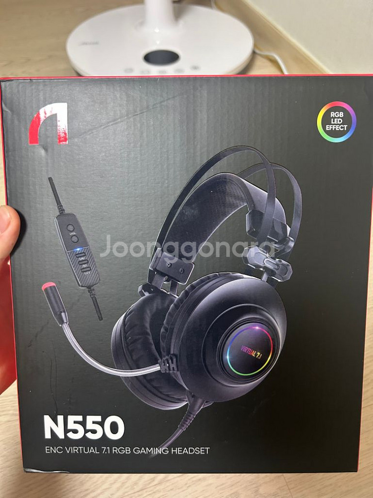 앱코 n550 게이밍 헤드셋 판매합니다--0