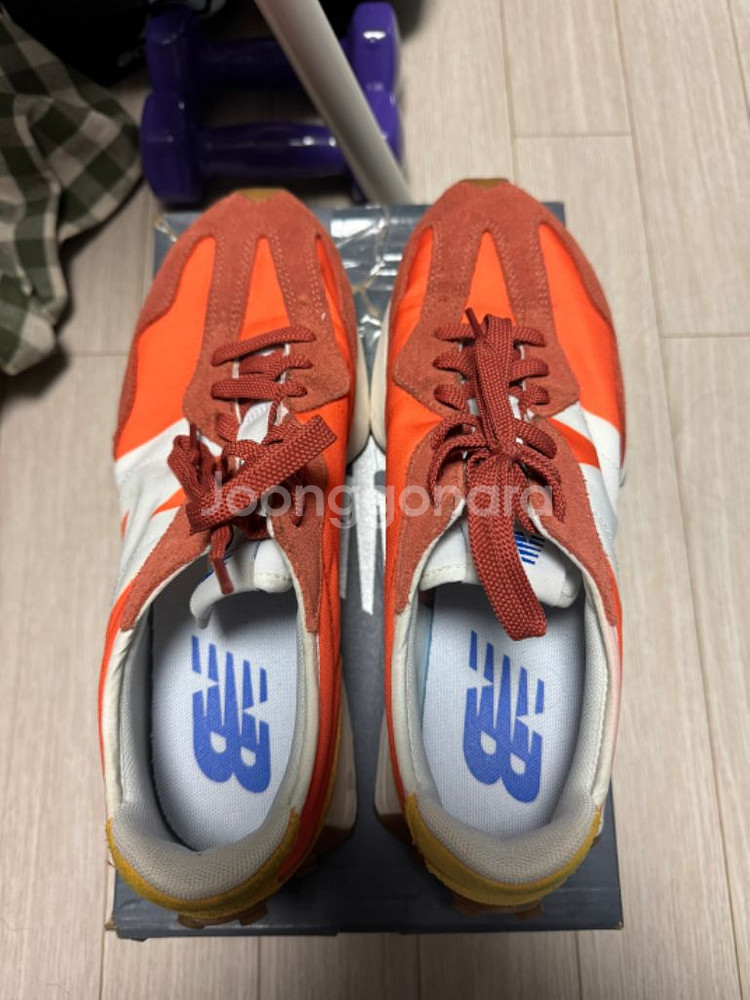 뉴발 뉴발란스 327 오렌지 주황 275--0