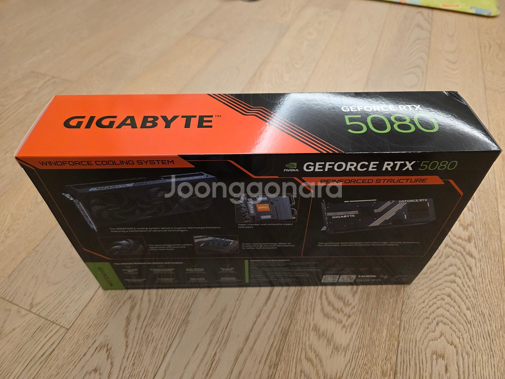 미개봉)기가바이트 RTX 5080 윈드포스 16G--1