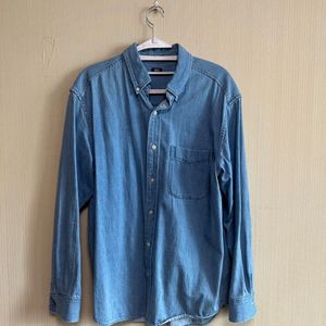 유니클로 청남방 데님셔츠