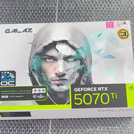 갤럭시 RTX 5070 Ti 화이트 미개봉 새상품