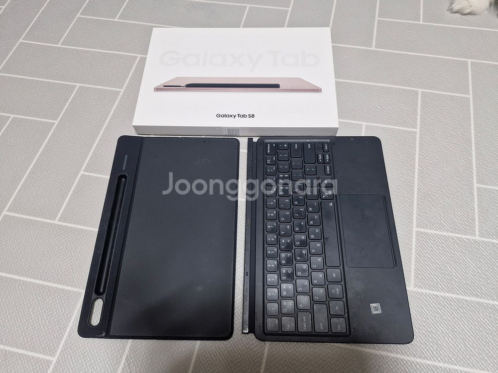 갤럭시탭 S8 128g wifi 핑크골드--1