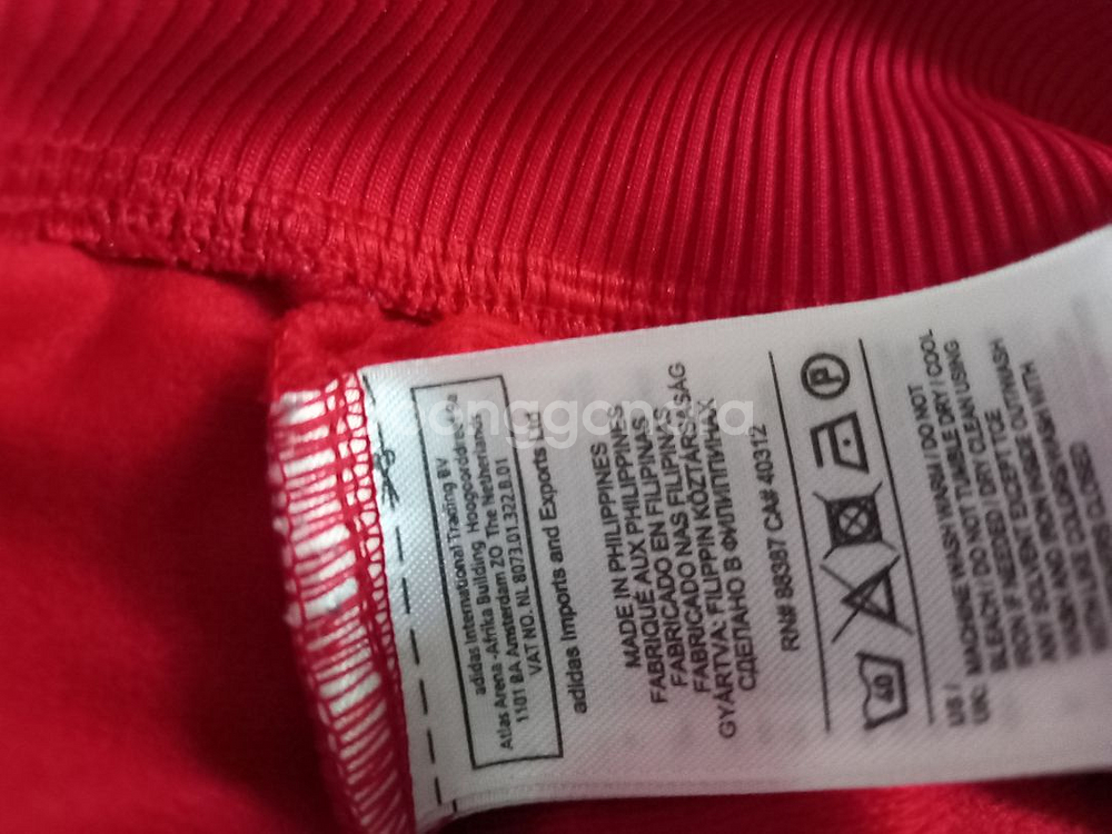 아디다스 파이어버드 빨흰 빨강 레드 트랙탑 저지 져지집--4