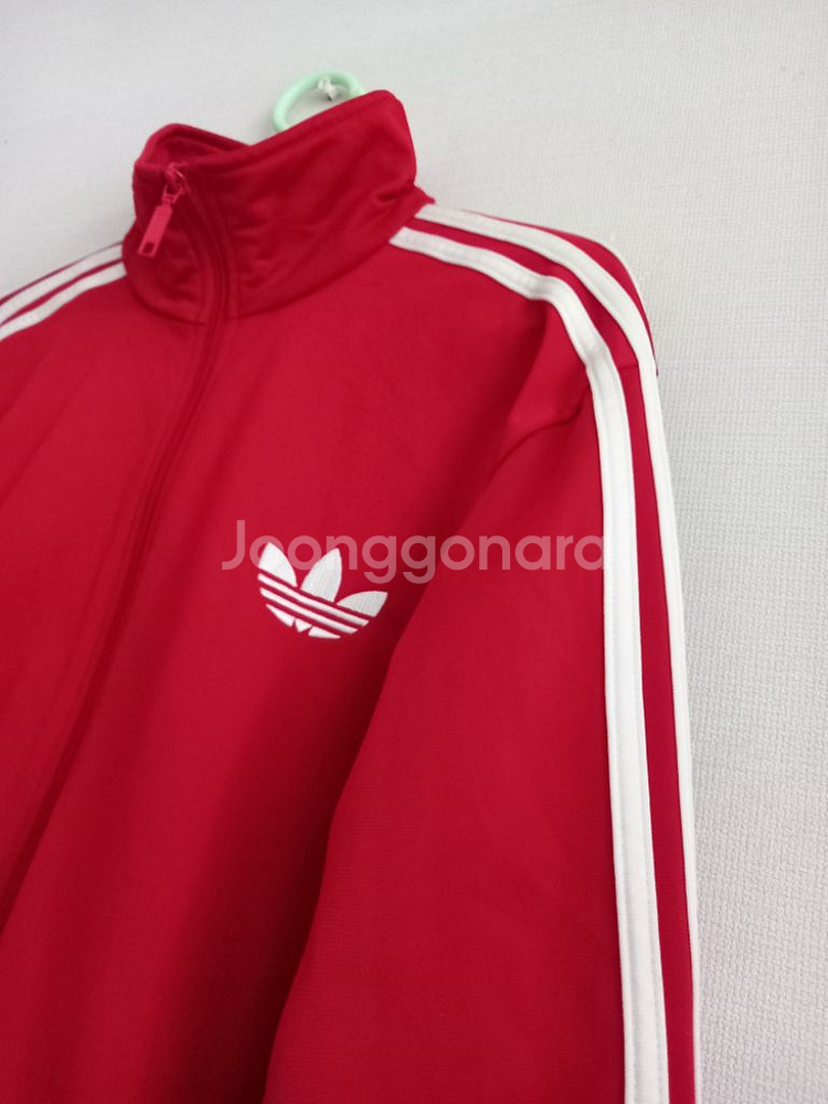 아디다스 파이어버드 빨흰 빨강 레드 트랙탑 저지 져지집--1