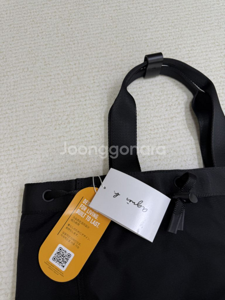 새상품) 아네스베 롱탑 핸들 백팩--7