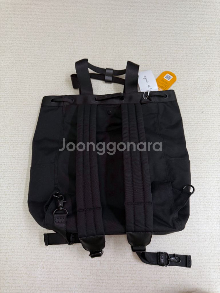 새상품) 아네스베 롱탑 핸들 백팩--6