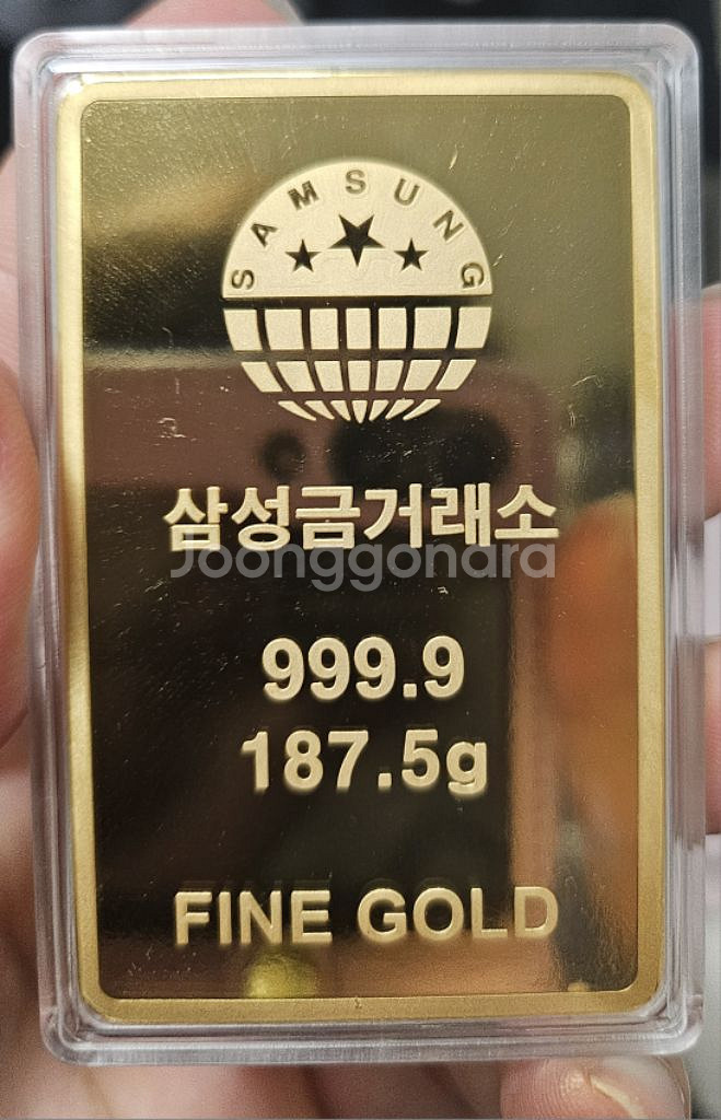 24K 순금 포나인 골드바 (삼성금)--0
