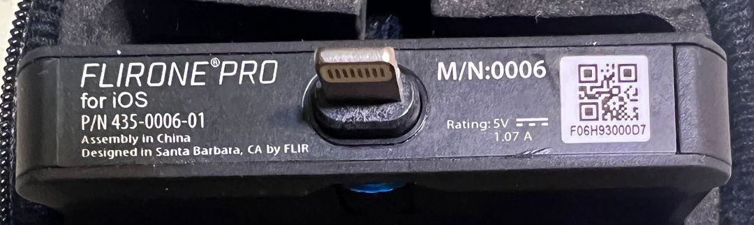 FLIRONE PROfor iOS 적외선 카메라--2