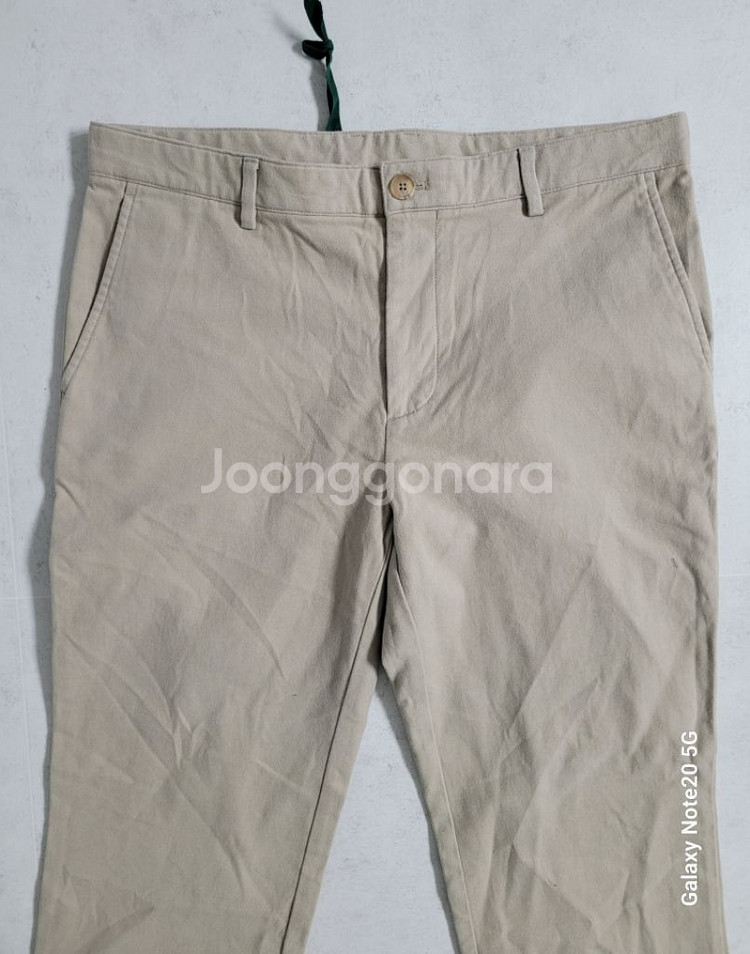 남성 빈폴 봄.가을 겨울 치노 면바지(새상품.스판34)--2