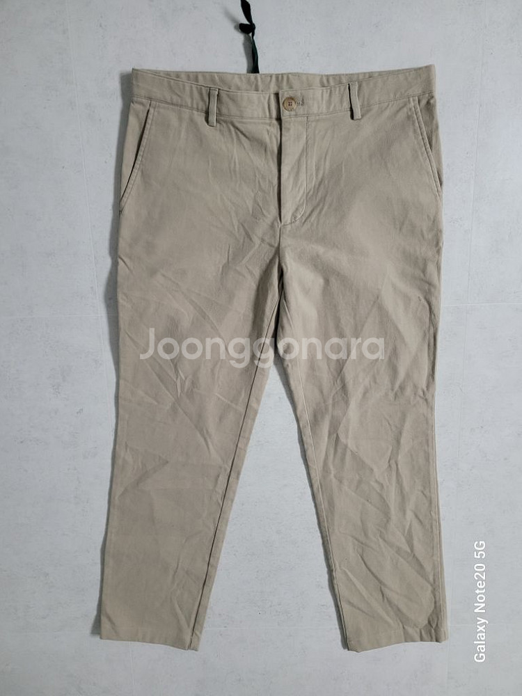 남성 빈폴 봄.가을 겨울 치노 면바지(새상품.스판34)--1
