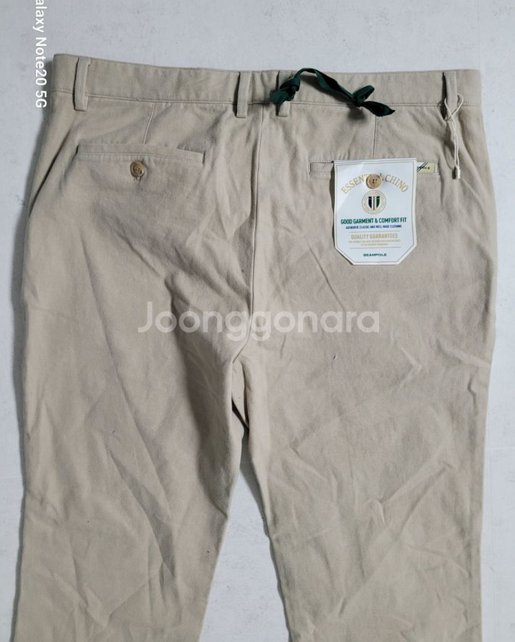 남성 빈폴 봄.가을 겨울 치노 면바지(새상품.스판34)--5