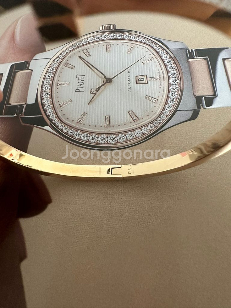 18k 트렌디 뱅글팔찌--2