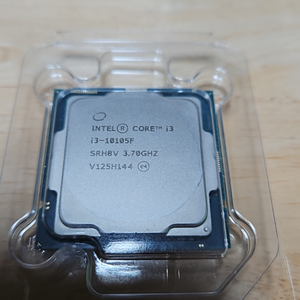 인텔 cpu i3-10105F 팝니다.