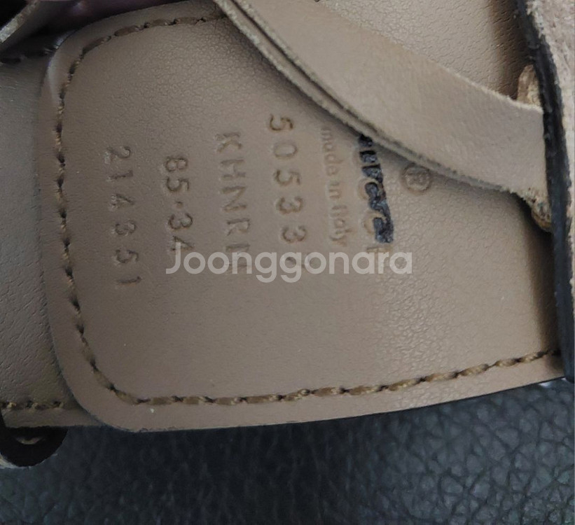 구찌 정품 여성벨트--2