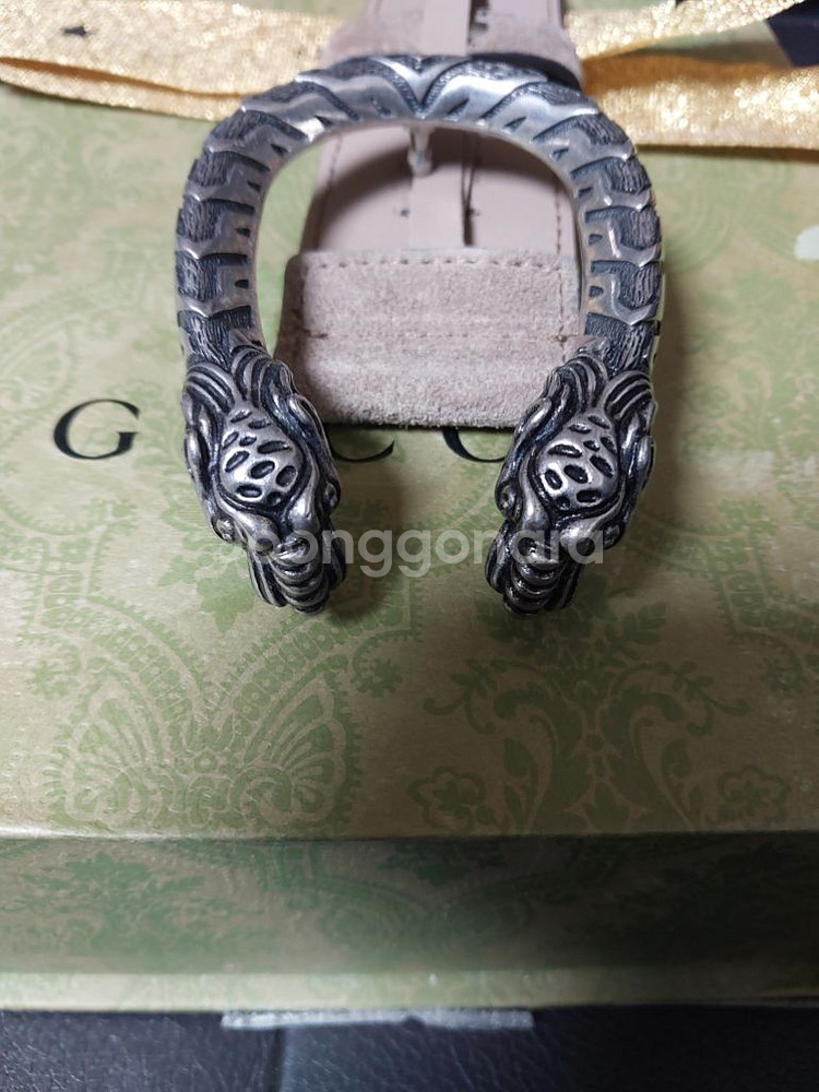 구찌 정품 여성벨트--4