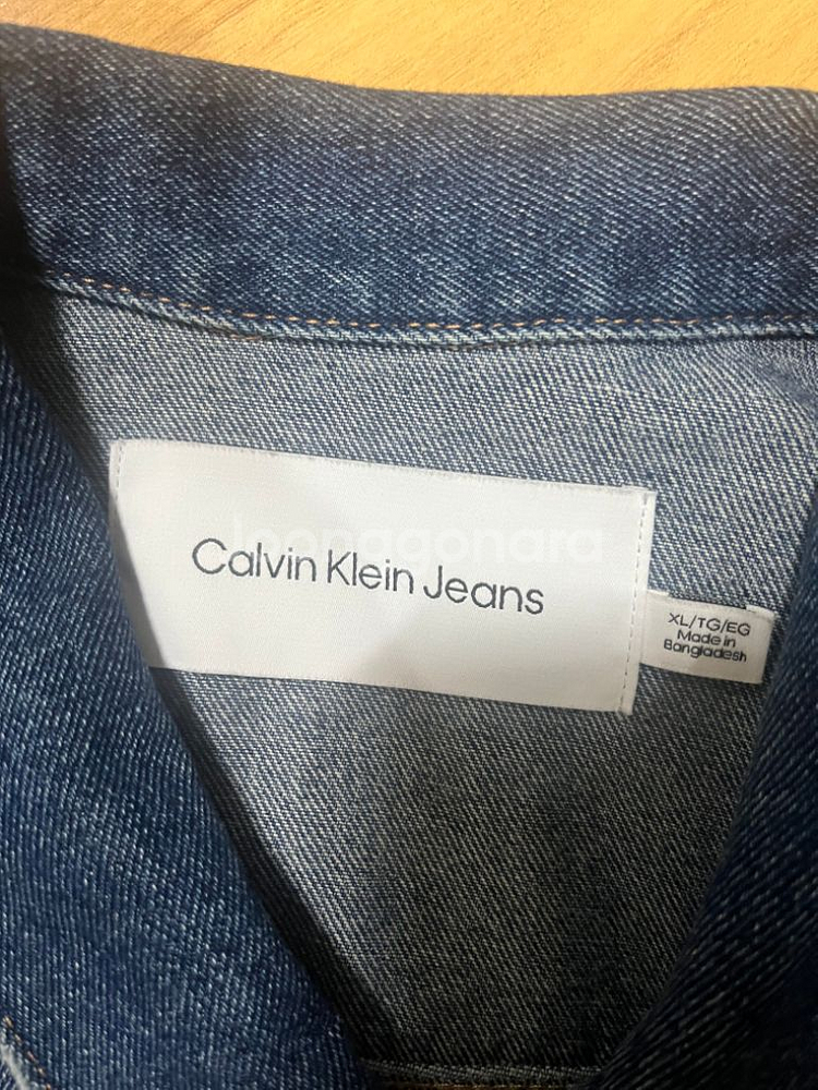 캘빈클라인 데님 자켓 XL--2