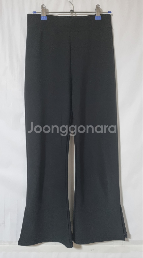 스판 통바지 블랙--0