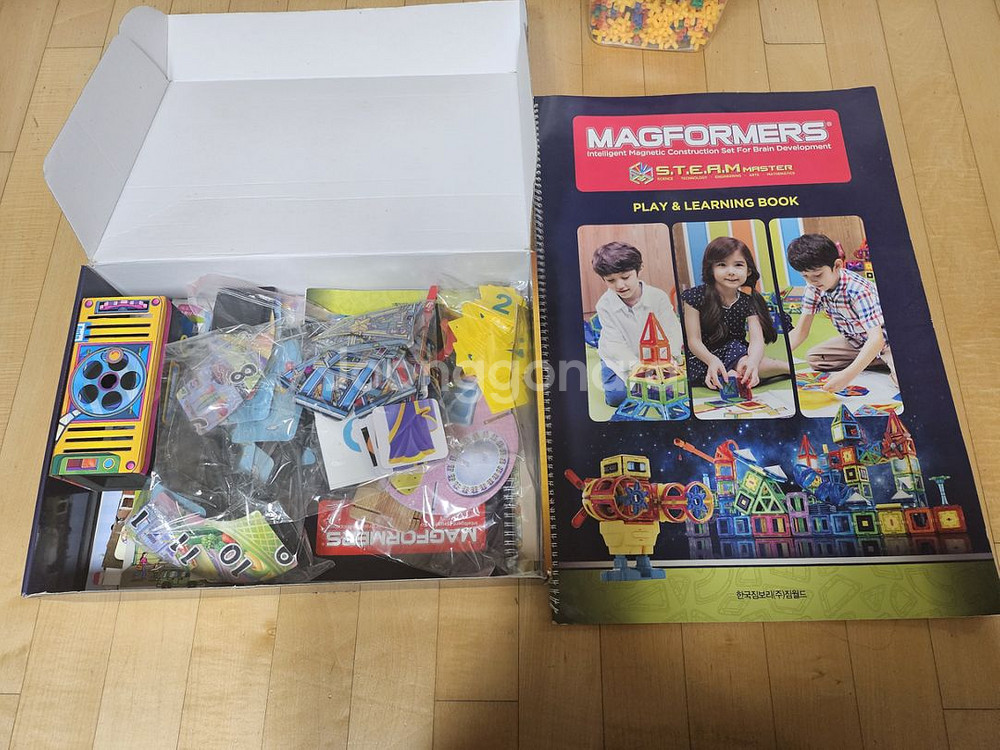맥포머스 자석블럭+수학상자+사운드박스--2