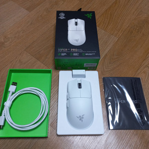 razer viper v3 pro 화이트 바브삼 마우스