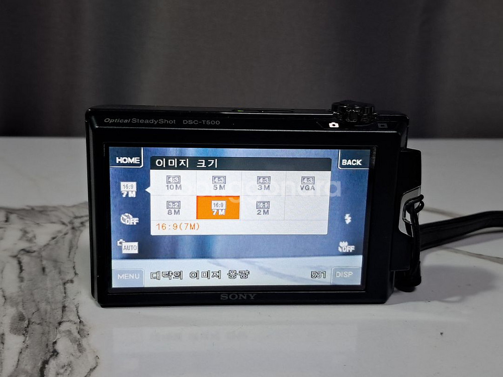 소니 하이엔드 디카 사이버샷 DSC-T500--4