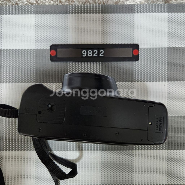 삼성캐녹스 퍼지줌 1050 필름카메라--3