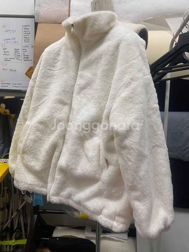 퍼집업 퍼자켓 퍼후리스 보들 보아 밍크 안감누빔--6