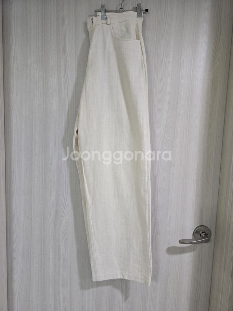 와이드바지 팬츠 아이보리--0