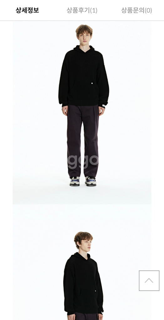 노드아카이브 부클 후드니트 S/S 2사이즈 신품 팝니다--2