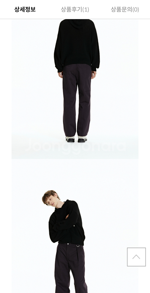 노드아카이브 부클 후드니트 S/S 2사이즈 신품 팝니다--4