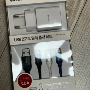 rozet 멀티충전기 USB 2포트 멀티 충전 세트 R